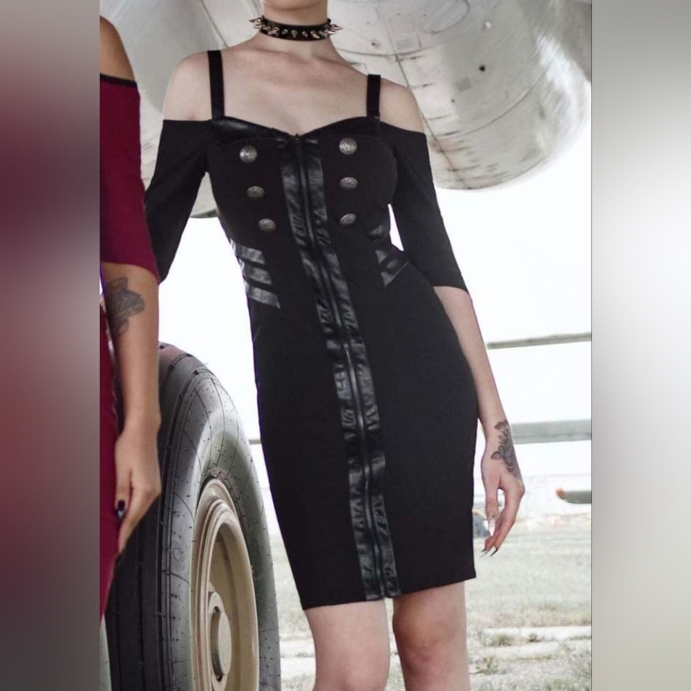 Killstar Miss Stardust Midi Dress